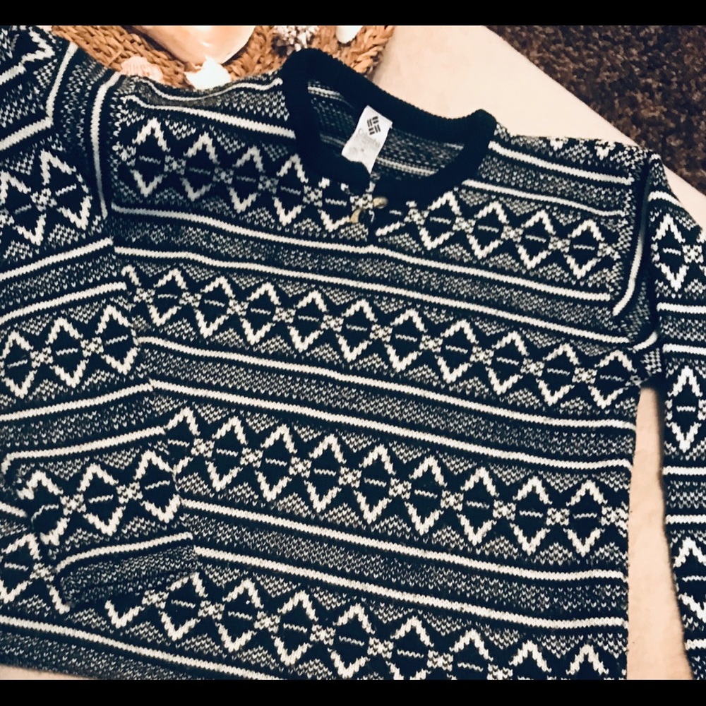 COLUMBIA Ladies Sweater - 2-Button